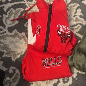 Primark Red Chicago Bulls Kids Matching Set